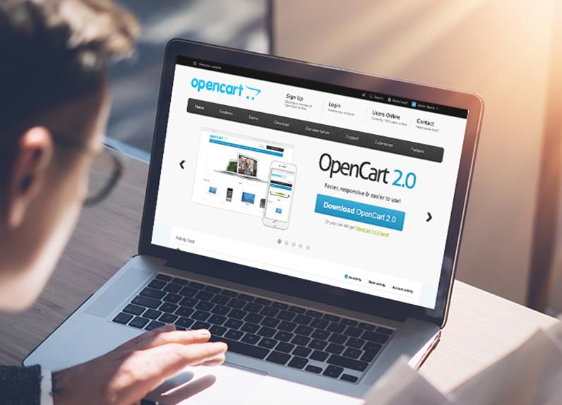 opencart ecommerce website4.0-x